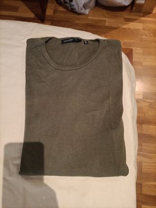 Camiseta Dockers manga larga verde XL