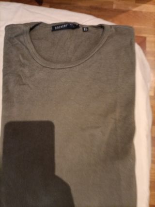 Camiseta Dockers manga larga verde XL