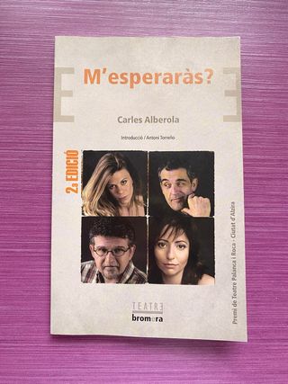 Llibre M'esperaràs? 