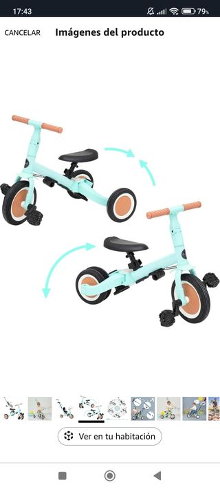 Triciclo 5 en 1 Olmitos