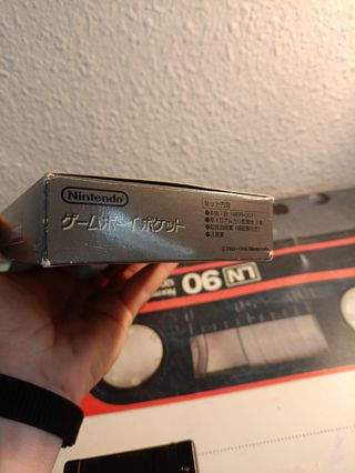 Nintendo Game Boy Pocket Negra/Gris