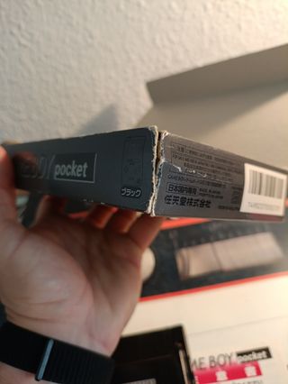 Nintendo Game Boy Pocket Negra/Gris