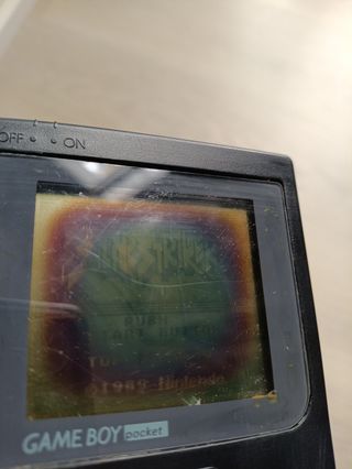 Nintendo Game Boy Pocket Negra/Gris