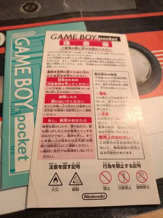 Nintendo Game Boy Pocket Negra/Gris