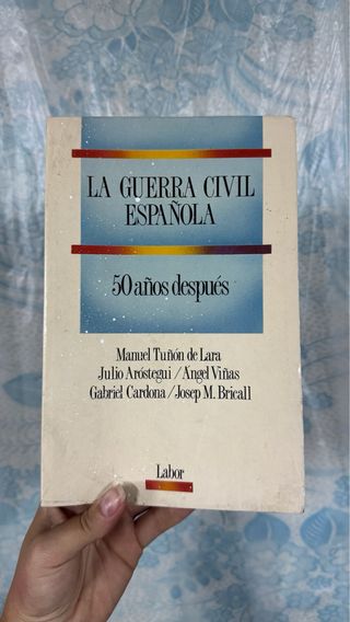 Libro - La guerra civil española 50 años después