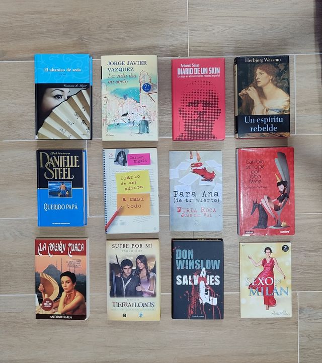 Lote de 12 Libros de Varios Autores