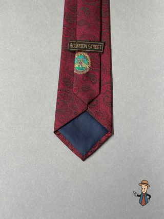 Corbata Paisley Seda y Poliéster