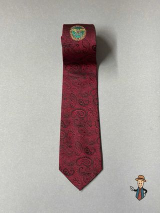 Corbata Paisley Seda y Poliéster