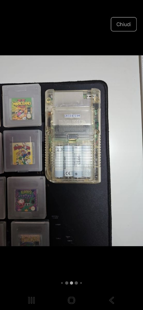 Gameboy ancora funzionante