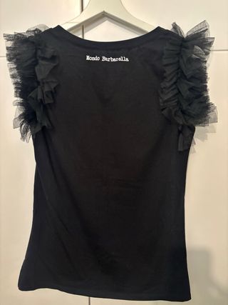 Camisetas Mondo Barbarella blancas y negras
