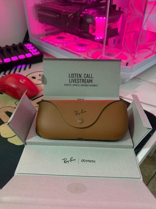 Ray-Ban Meta Wayfarer Negro mate Polarizadas