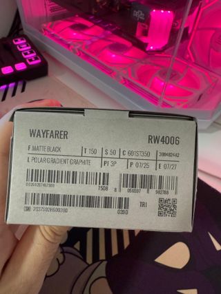 Ray-Ban Meta Wayfarer Negro mate Polarizadas