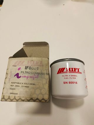 Filtro Gasoil HIFI IF8001 13114022