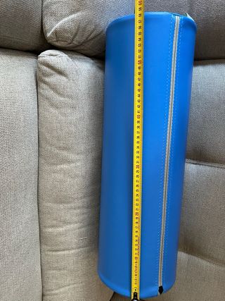 Cojín Rulo Masaje 20 x 60 cm (AZUL)