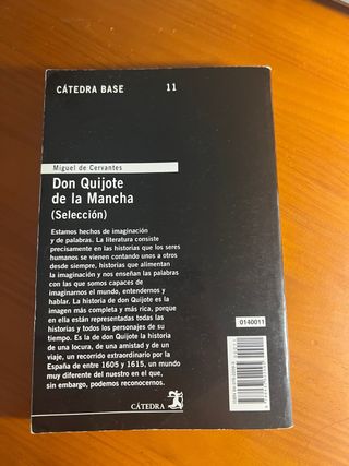 Don Quijote de la Mancha. (Selección) (Catedra ...