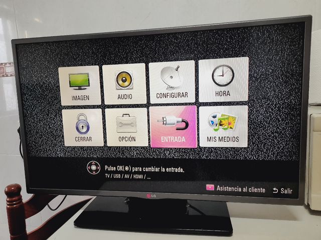 LG TV Pantalla Negra