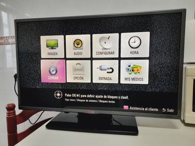 LG TV Pantalla Negra