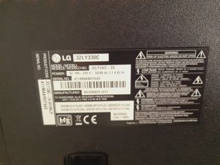 LG TV Pantalla Negra