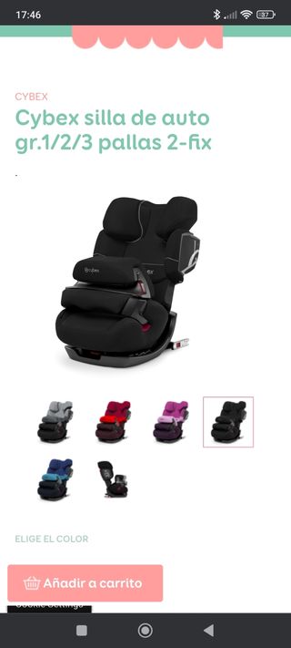 Silla coche Cybex Pallas 1-2-3