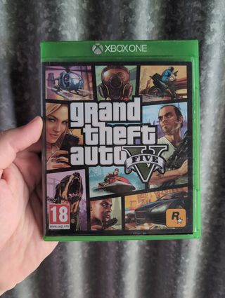 Caja GTA V Xbox One