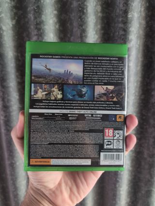 Caja GTA V Xbox One