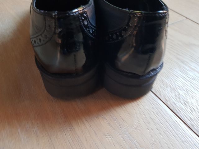 Mocassini neri con para, taglia 35