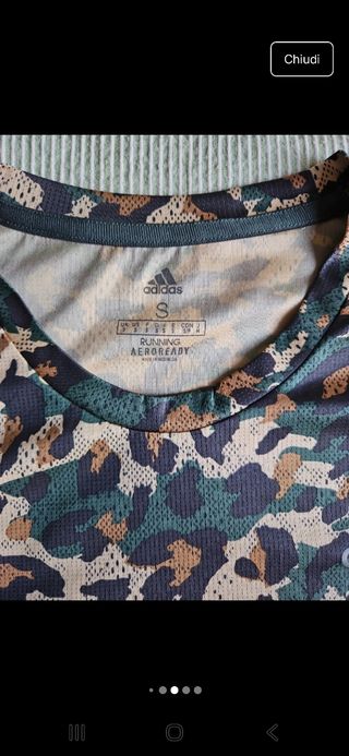 T-shirt Adidas running