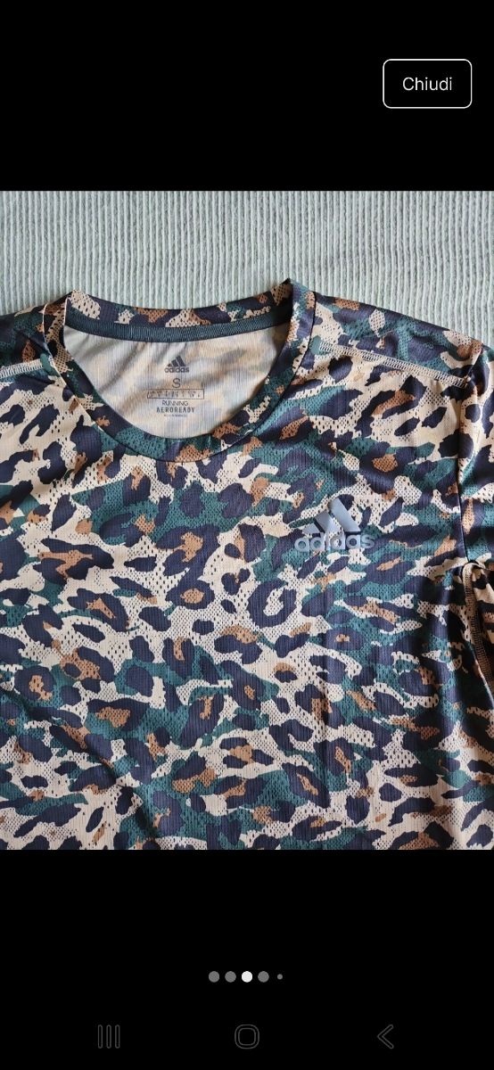 T-shirt Adidas running