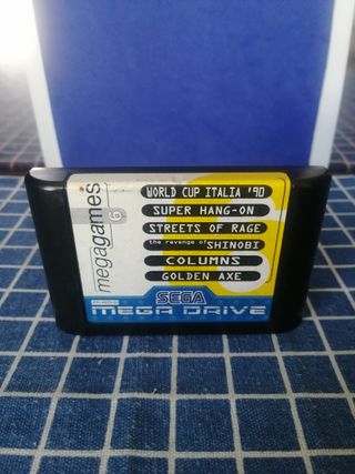 MEGADRIVE MEGAGAMES 6 ORIGINAL 