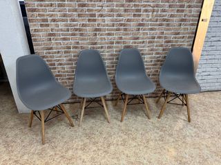 Sillas de Comedor Grises, Diseño