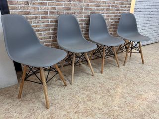 Sillas de Comedor Grises, Diseño