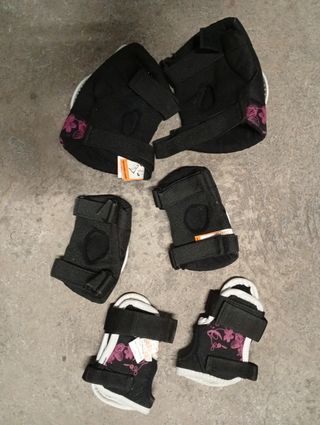 Protecciones niña/niño XS decathlon