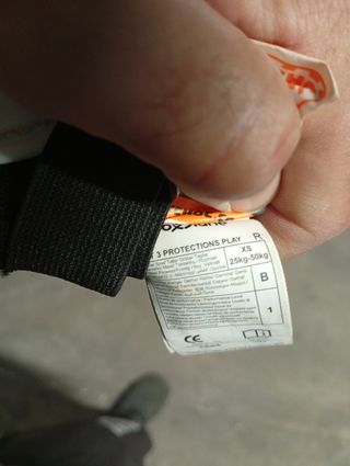 Protecciones niña/niño XS decathlon