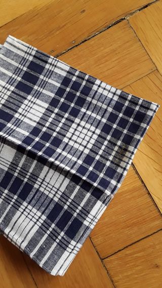 Pañuelo Baturro Azul y Blanco