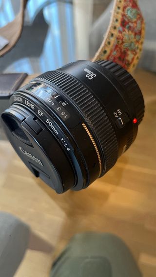Objetivo Canon 50mm 1.4