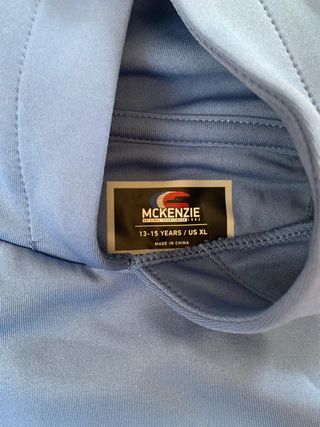 Sudadera McKenzie Azul y Blanca 13-15 años