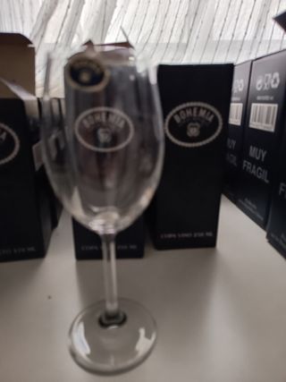 Cristalería Bohemia Juego Copas Vaso