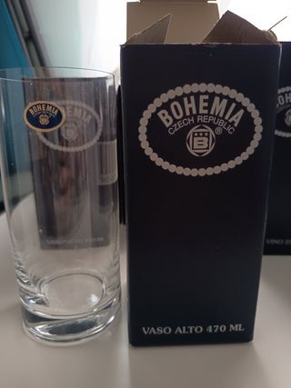 Cristalería Bohemia Juego Copas Vaso