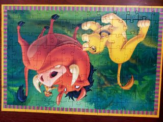 3 Puzzles El Rey León 100 Piezas