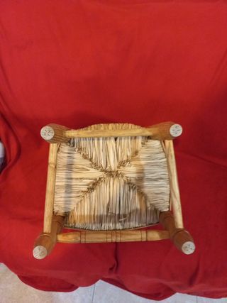 Silla infantil antigua de enea