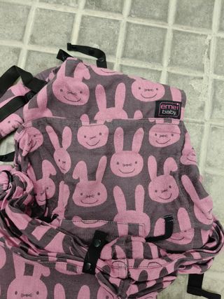 Mochila portabebes emei baby