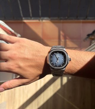 Reloj Poedagar Hombre Esfera Azul
