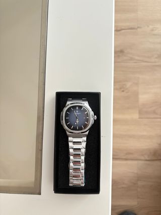 Reloj Poedagar Hombre Esfera Azul