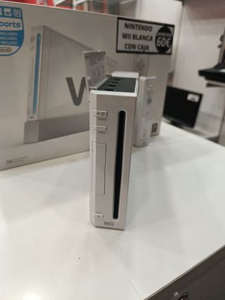 NINTENDO WII RETROCOMPATIBLE CON CAJA Y MANUALES 