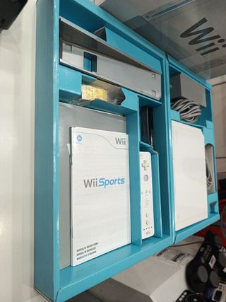NINTENDO WII RETROCOMPATIBLE CON CAJA Y MANUALES 