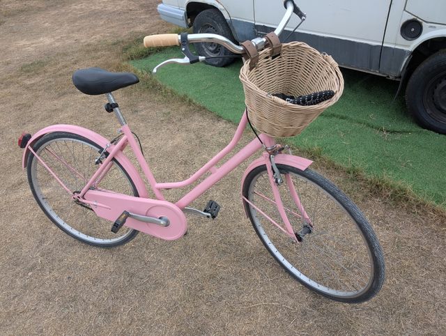 Bicicleta paseo Capri rosa