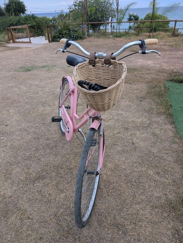Bicicleta paseo Capri rosa