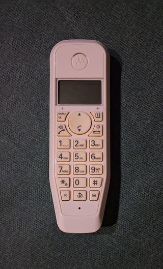 Teléfono Inalámbrico Motorola Verde y Blanco