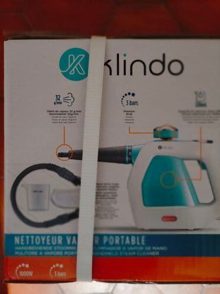 Pulitore a vapore Klindo portatile 1000W