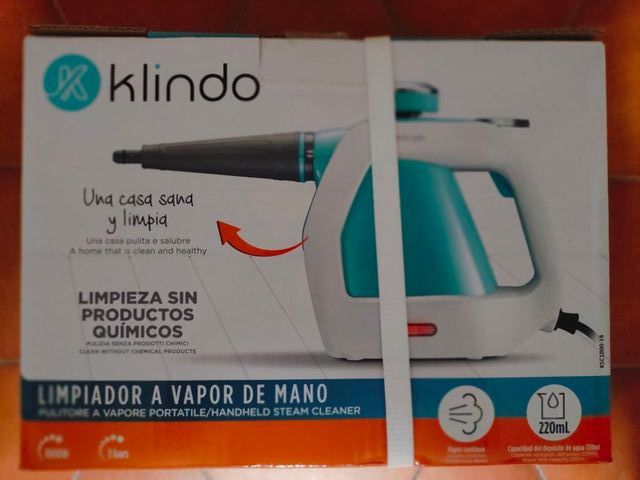 Pulitore a vapore Klindo portatile 1000W